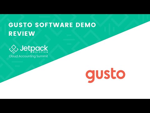 Gusto Software Demo Review