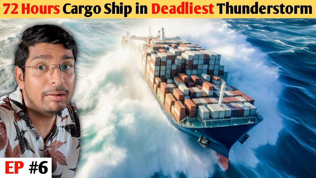 Most Extreme 3 Nights Cargo Ship Journey in World's Largest River 😱