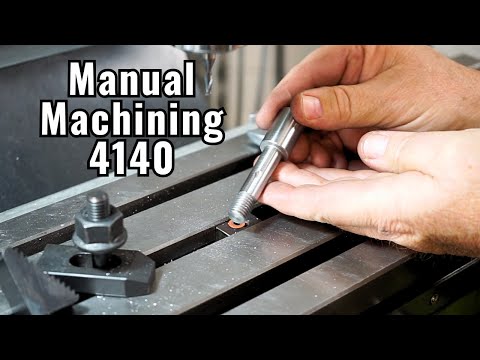 Manual Machining 4140 STEEL shaft