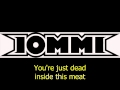 Tony Iommi Featuring Skin - Meat (Lyrics ...