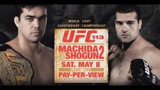 UFC 113: Machida vs. Shogun 2 (2010) Video