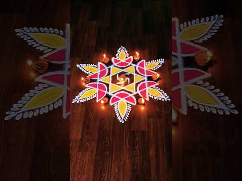 குட்டி கோலம் daily rangoli kolam designs #trending #viralvideo #shorts #shortsfeed #indianculture