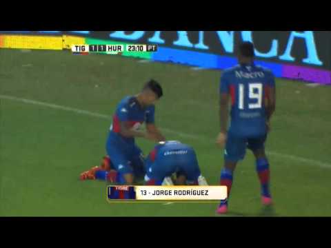 Gol de Rodríguez. Tigre 1 - Huracán 1. Fecha 2. Primera División 2016