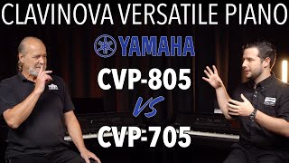 Video thumbnail for Yamaha CVP805 vs CVP705 | You Won't Believe How It Sounds! by Alamo Music Center - Pianos and Keyboards