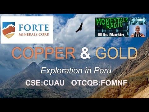 Money Talk Radio with Ellis Martin and Forte Minerals' Patrick Elliott--A New Gold Project in Peru