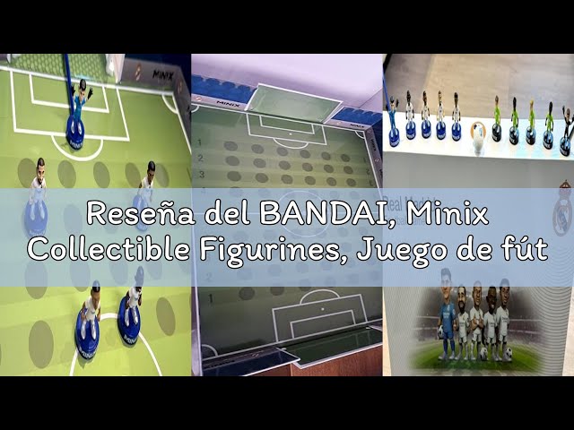 Vídeo relacionado con BANDAI, Minix Collectible Figurines, Juego de fútbol, Club Barcelona, Juego con 5 Jugadores Recrea los Mejores Momentos del Fútbol, Idea de Regalo para Niños y Adultos, Fans de fútbol (MN17409)