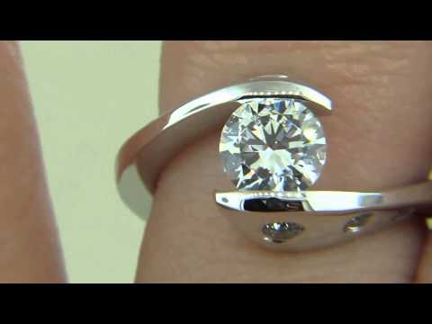 Gelin Abaci TR-235 Tension Engagement Ring