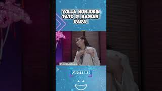 Download lagu YOLLA NUNJUKIN TATO DIBAGIAN DADA 😢 #hendricshinigami #yollayuliana #tattooartist #shorts #trending mp3