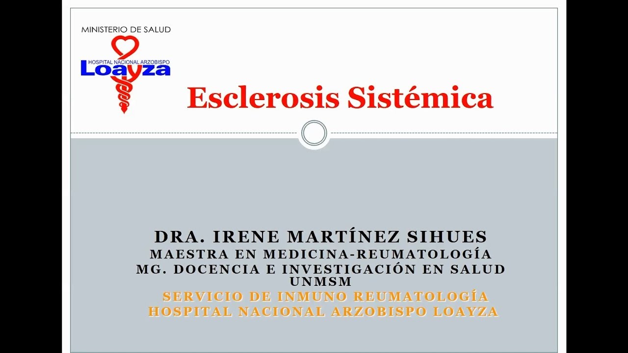 ESCLEROSIS SISTEMICA