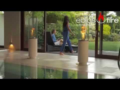 Ebios tower bioethanol fire at The Fireplace Superstore