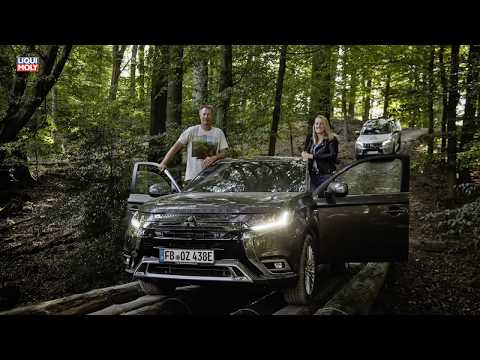 Onlinemotor Mitsubishi Outlander PHEV Offroad mit der Modellgeneration 2019 Musik gemischt