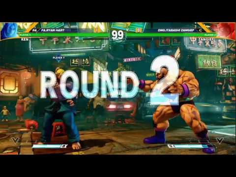 Itabashi ( Zangief ) vs Ryan Hart ( Ken ) - Pools - Dreamhack 2016