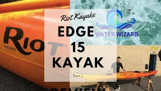 Video thumbnail for Riot Edge 15 Touring Sit In Kajak - Skeg ili Rudder 7
