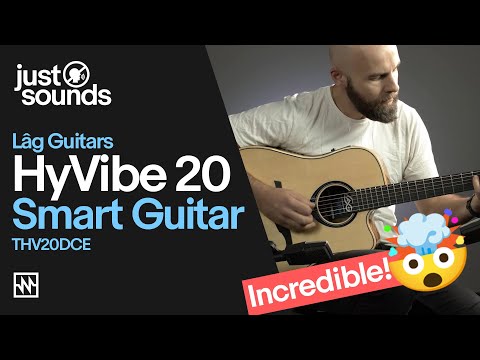 Lâg HyVibe 20 Smart Guitar Demo | An Acoustic Guitar with Built-in Effects Unit - No Amp Required!