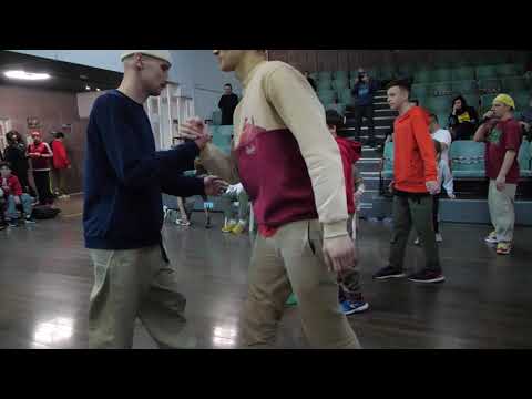 3x3 crew Break level vs N Justice - "ALL OPTION" break dance battle