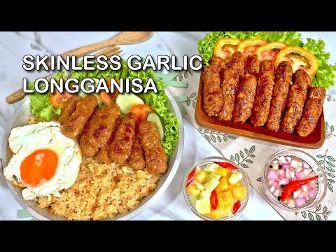 Skinless Garlic Longganisa Recipe | Try this delicious homemade Longganisa with No preservative