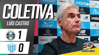 COLETIVA LUÍS CASTRO | COM IMAGENS | Grêmio x Novo Hamburgo - Gaúchão 2026