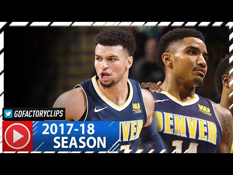 Gary Harris 36 Pts & Jamal Murray 28 Pts Full Highlights vs Celtics (2017.12.13)
