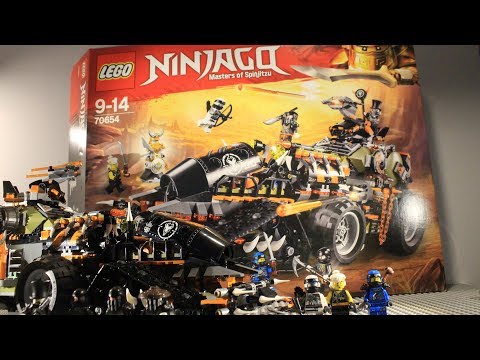 LEGO Ninjago - Dieselnaut speedbuild + Overview! 70654