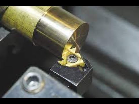 Using Carbide Cutting Inserts / Tips on Lathe (Demonstration)