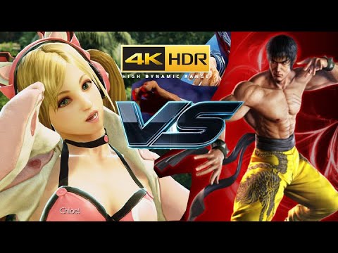 TEKKEN 7 INDONESIA  - Lucky Chloe VS Marshall Law Ultra Hard 4K UHD Graphics