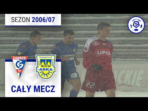 (1/2) Górnik Zabrze - Arka Gdynia | CAŁY MECZ | Ekstraklasa 2006/07 | 13. Kolejka