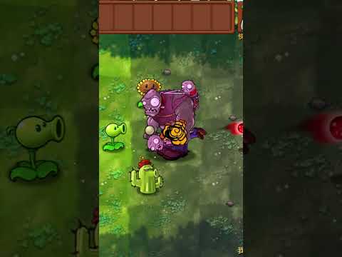 pea shooter random pea vs gargantuar zombie #pvzgameplay #mvpvz #pvzmobile #pvz #memes