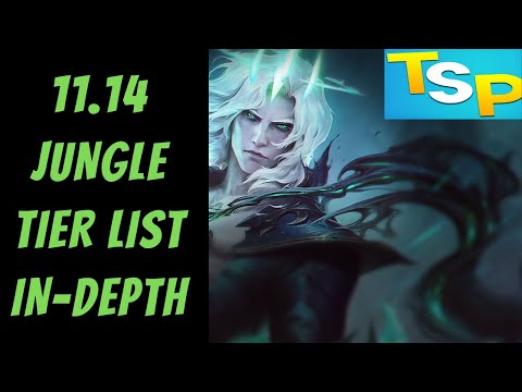11.14 Jungle Tier List In-Depth -- League of Legends