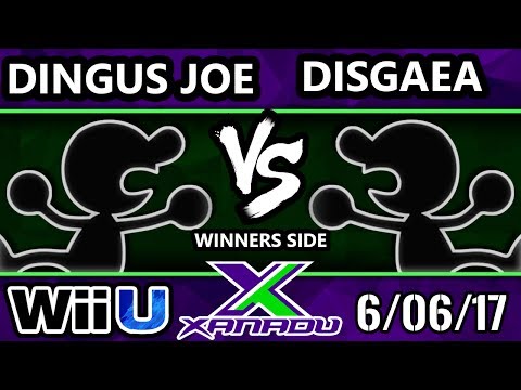 S@X 205 - Dingus Joe (GnW) Vs. Disgaea (GnW) - SSB4 Tournament - Smash 4 - Smash for Wii U.