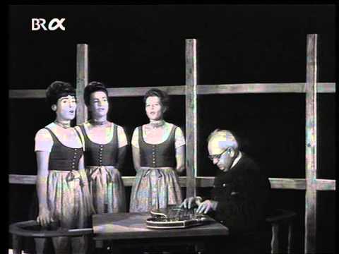 Fischbachauer Sängerinnen: 'Die Fernsehtruhe' Walter von der Vogelweide, Gedicht auf bairisch