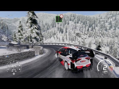 WRC 8 | Toyota Yaris WRC | Rally Monte Carlo | Gameplay [1080p]