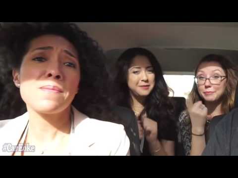 Lip Syncing Selena, Beyonce, and AC DC in the Car #CarEoke #beyonce