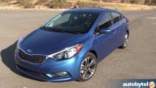 ALL-NEW 2014 Kia Forte EX Sedan Test Drive & Compact Car Video Review