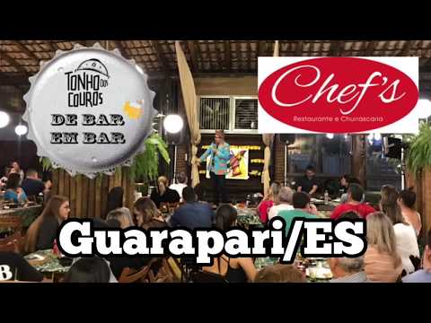 Show de Humor de BAR EM BAR no Chefs Restaurante Guarapari/ES - Tonho dos Couros