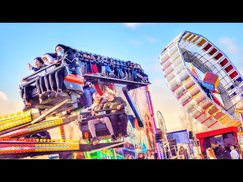 Trowbridge Fun Fair Vlog 2022 - My First Time at this Ground!  Dodgem Carnage & More ...