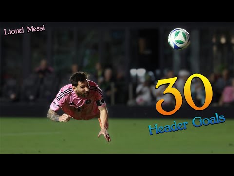 Lionel Messi - Los 30 Goles de Cabeza