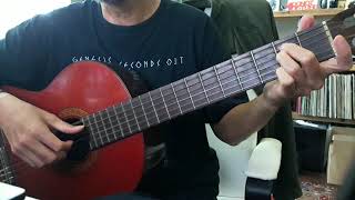 Genesis Songs Tutorial on Classical Guitar - Carpet Crawlers