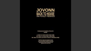 Back To House (Ian Pooley's New Dub)