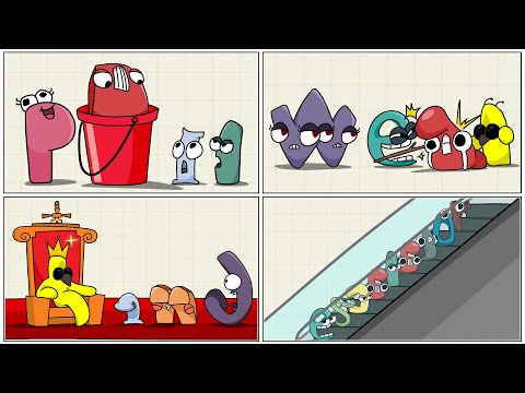 Alphabet Lore PARODY COMPILATION / Alphabet Lore animation @Mike Salcedo