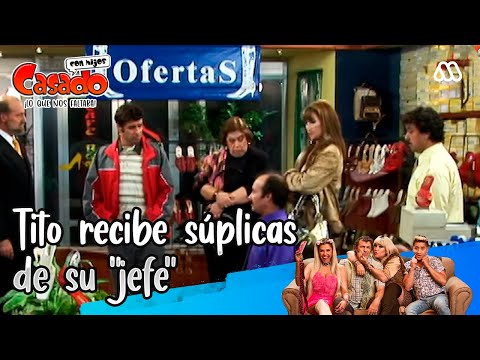 Tito vuelve a la zapatería de una manera ingeniosa | Temporada 1 | Casado con Hijos