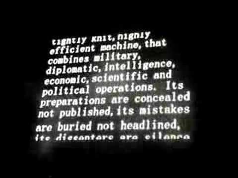 JFK speech: opening of MUSE concert at MSG, NYC 8-6-07