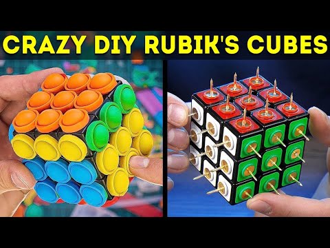 I Made Mind-Blowing Rubik’s Cubes - DIY