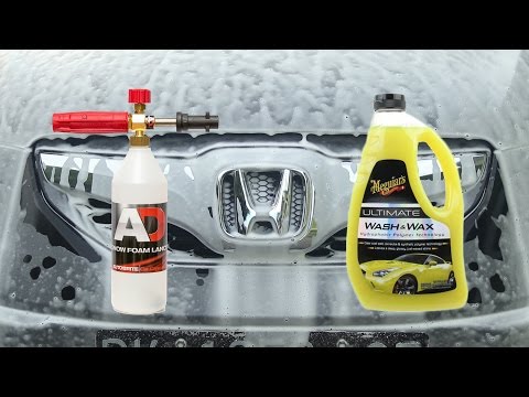 Snow Foam Test : Meguiars Ultimate Wash and Wax - Car Care Forums: Meguiar's  Online