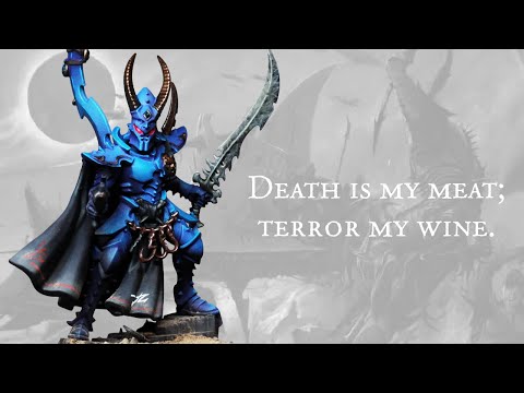 New Drukhari Archon: Painting the Most Evil Space Elf