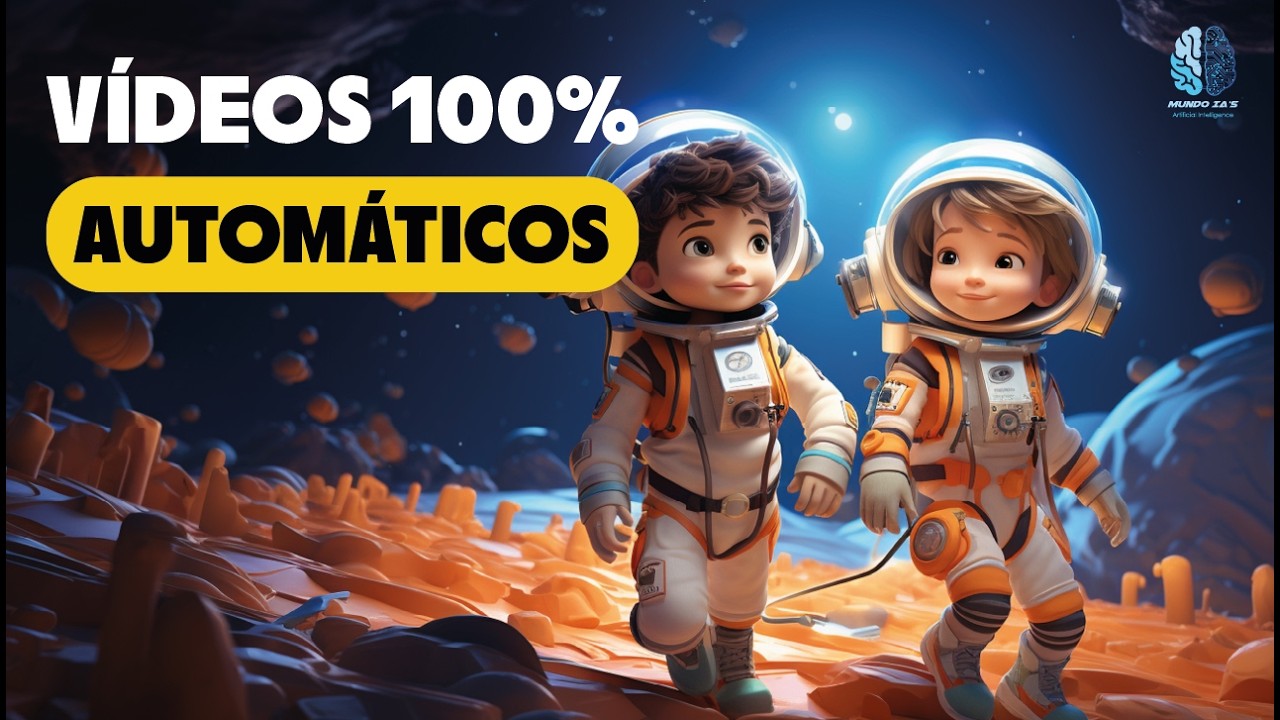 [GRÁTIS] NOVA IA de Criação de Vídeos Automáticos pro YouTube - Vídeos Infantis com Poucos Cliques