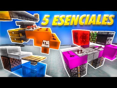 5 Basic Redstone Circuits You Should Know | Minecraft