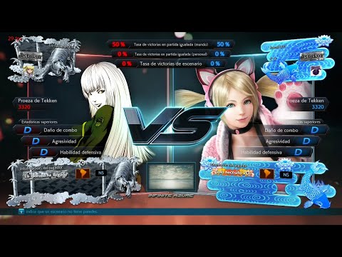 _L7 581_7 Kunimitsu ( Uchiha x24 ) vs Lucky Chloe (Jhamil18YT) - Tekken 7 Online  sin Grafica