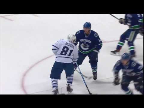 Phil Kessel vs Alexandre Burrows - Nov 2nd 2013 (HD)