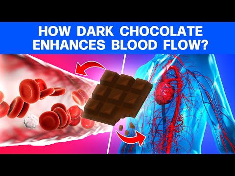 How Dark Chocolate Increases Blood Flow