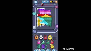 Pixel Flow level 22 Walkthrough Solution